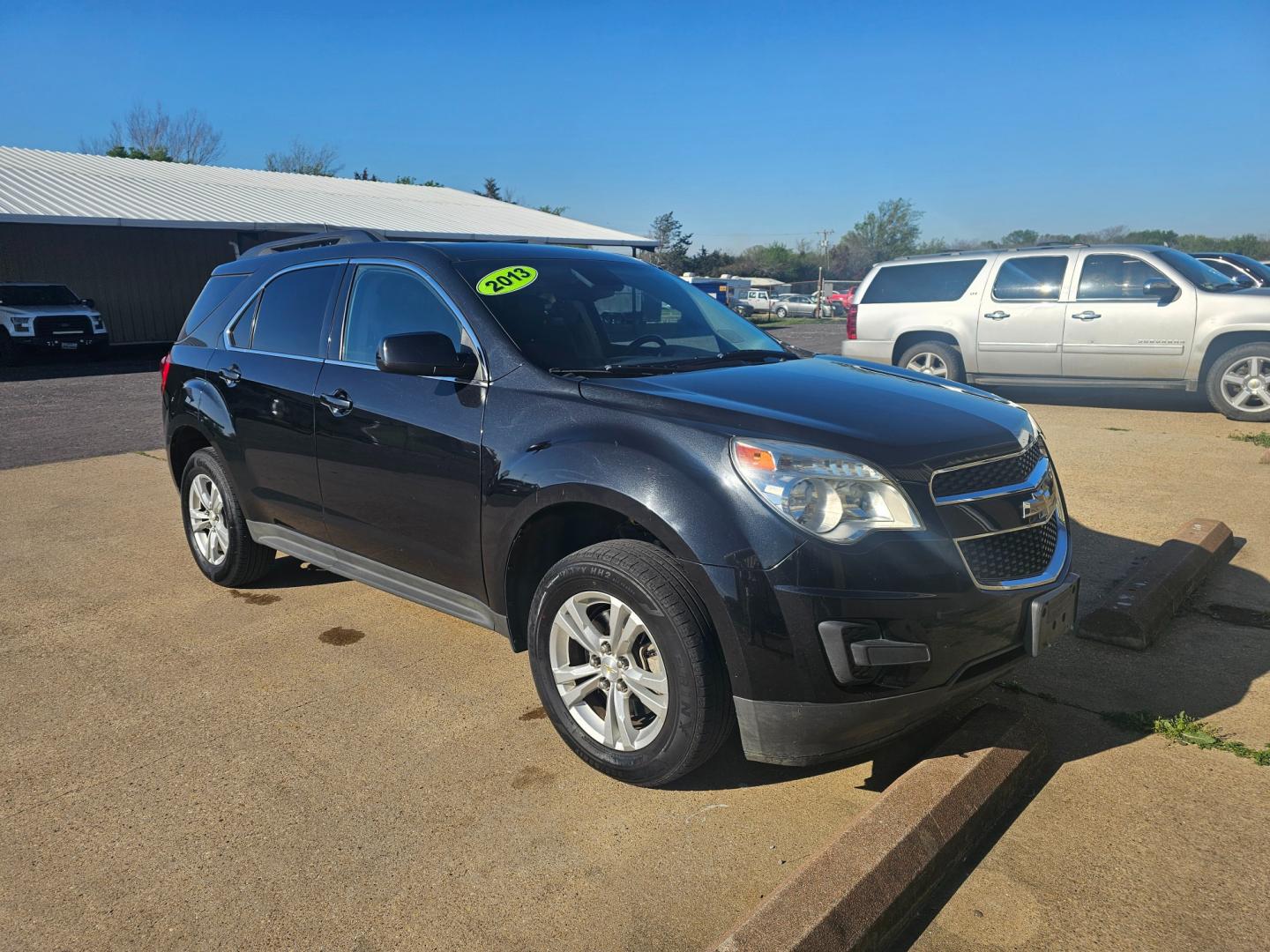 2013 BLACK Chevrolet Equinox 1LT 2WD (2GNALDEK3D6) with an 2.4L L4 DOHC 16V engine, 6-Speed Automatic transmission, located at 533 S Seven Points BLVD, Seven Points, TX, 75143, (430) 255-4030, 32.313999, -96.209351 - Photo#1